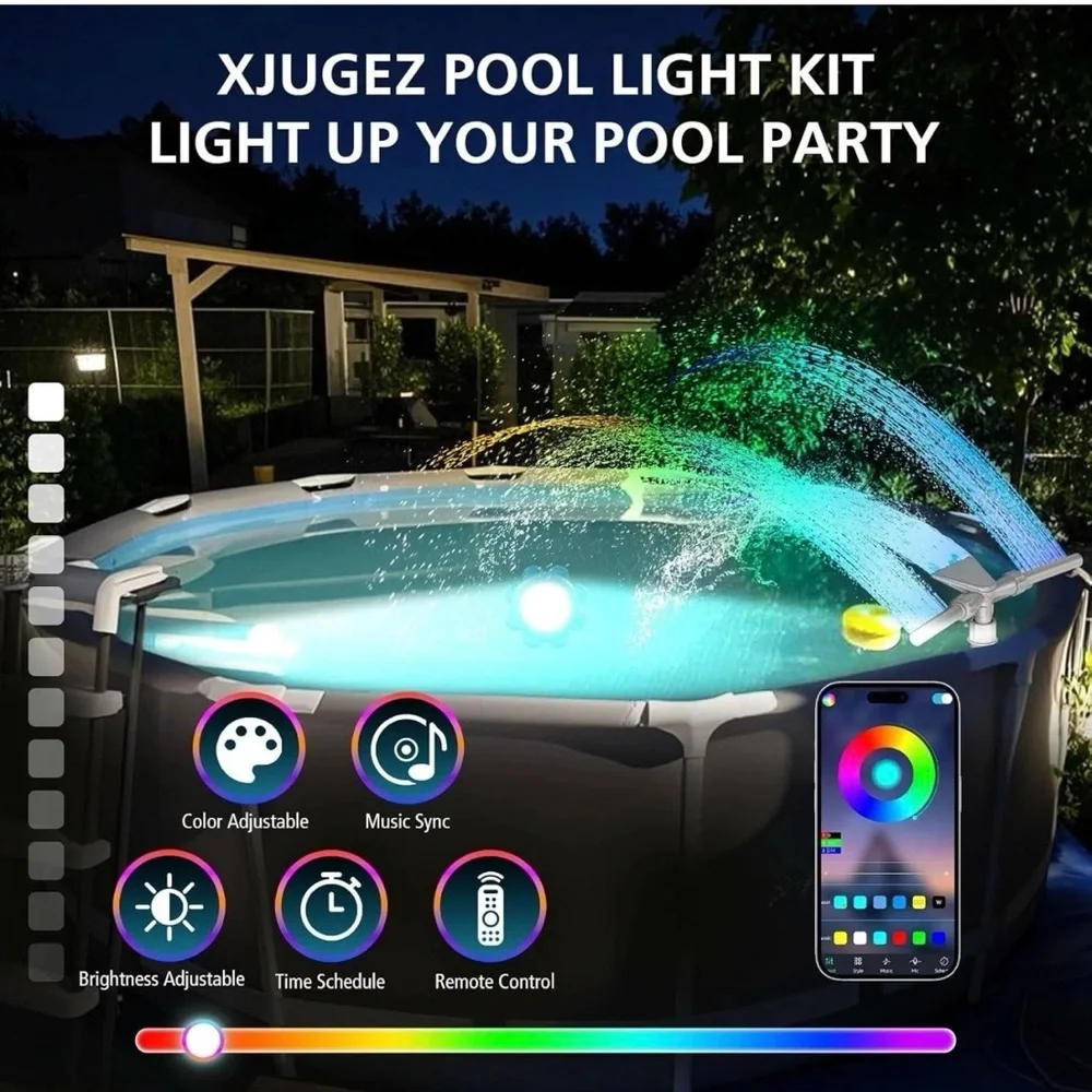 Party Light with Multicolor Display